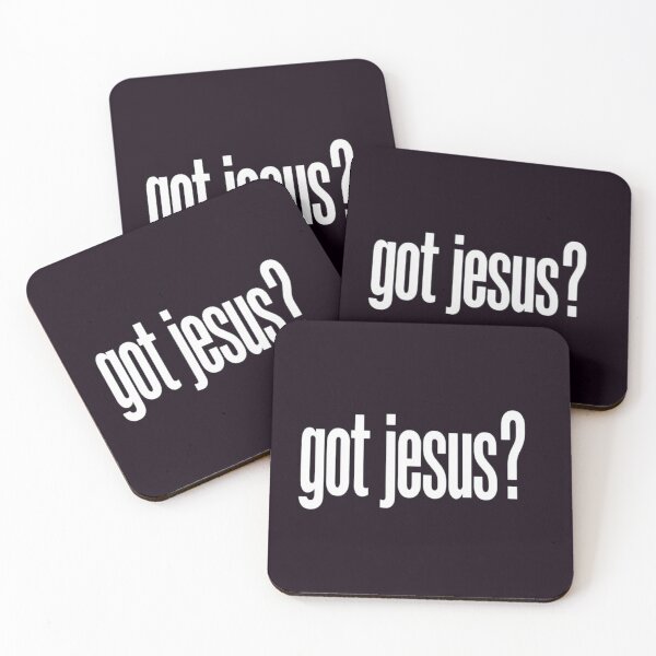 Item preview,  got jesus? Christian faith design –  religious quote for believers, seekers & spiritual souls designed and sold by Bright Nest Studio.