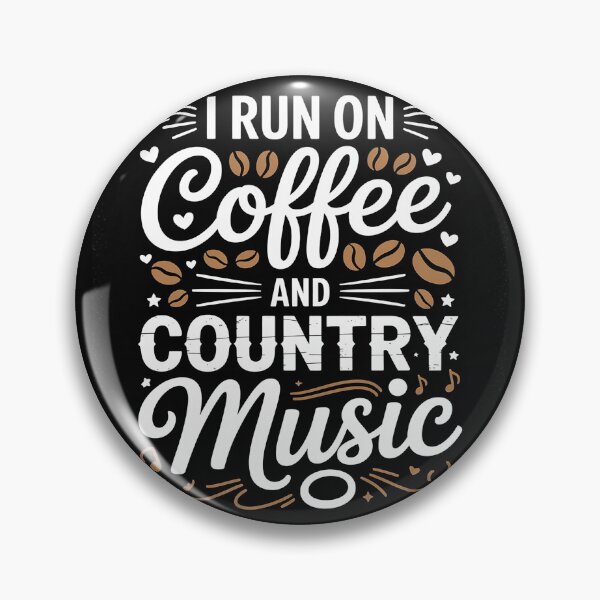 Item preview, I Run On Coffee and Country Music Coffee and Country Music  designed and sold by InspiredFoul.