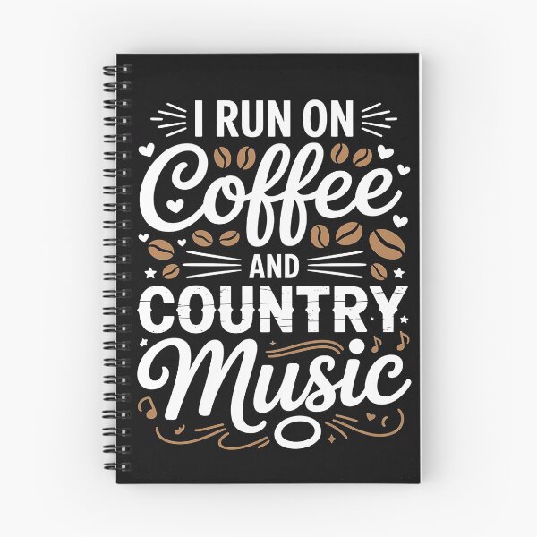 Item preview, I Run On Coffee and Country Music Coffee and Country Music  designed and sold by InspiredFoul.