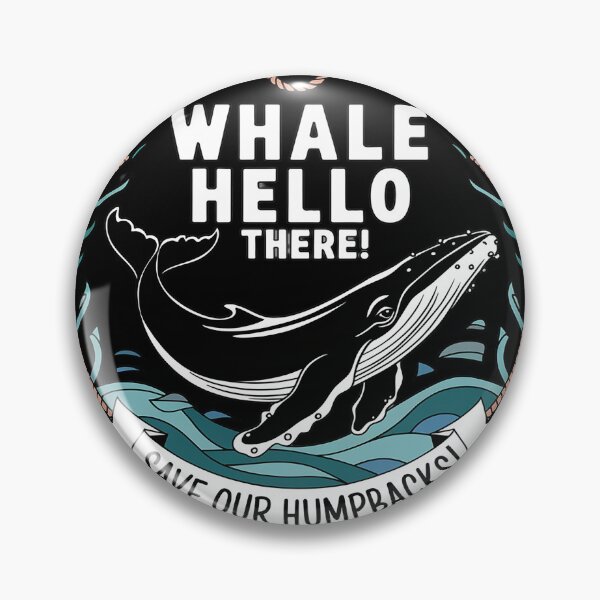 Item preview, Whale Hello There Humpback Whale Awareness Month Whale Lover designed and sold by KotexTemu.