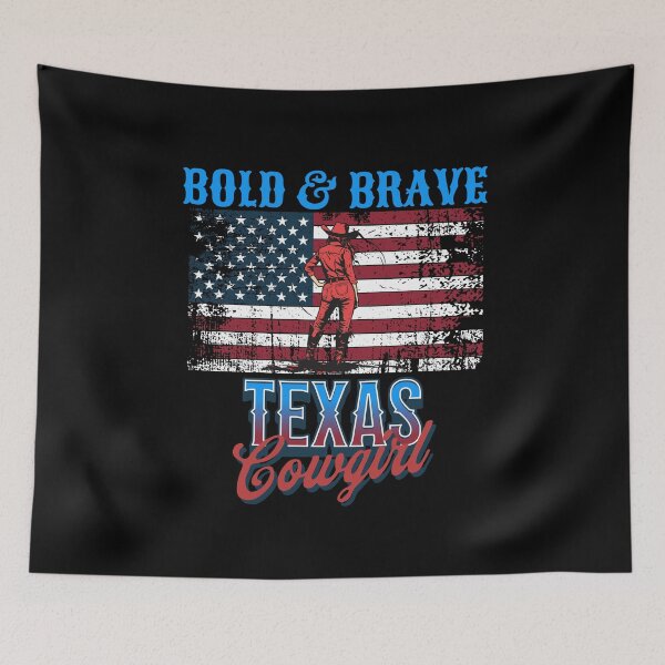 Item preview, Texas Cowgirl Vintage Patriotic Western Graphic designed and sold by gomofo1974.