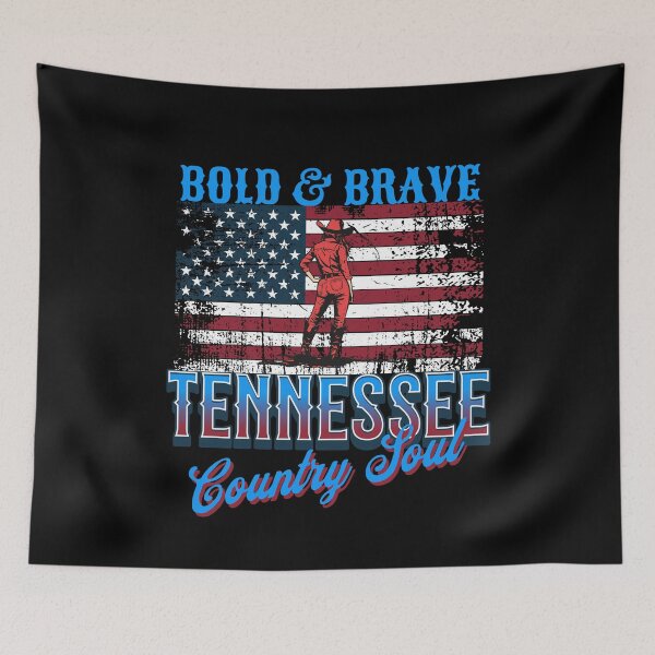 Item preview, Tennessee Country Soul Vintage Western Flag Silhouette designed and sold by gomofo1974.