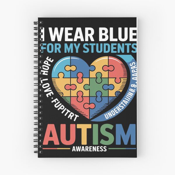 Item preview, I Wear Blue For My Students Autism Awareness Teachers  designed and sold by InspiredFoul.