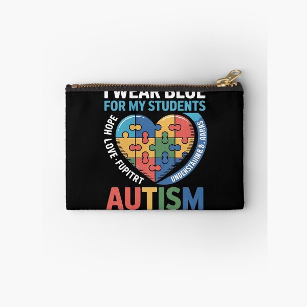 Item preview, I Wear Blue For My Students Autism Awareness Teachers  designed and sold by InspiredFoul.