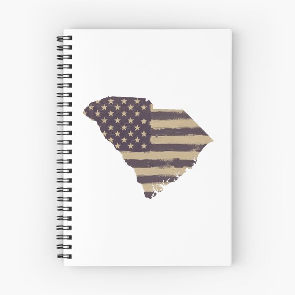 Item preview, South Carolina  State Vintage Stars & Stripes – Brown and Gold designed and sold by Paper Drip.