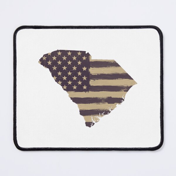 Item preview, South Carolina  State Vintage Stars & Stripes – Brown and Gold designed and sold by Paper Drip.