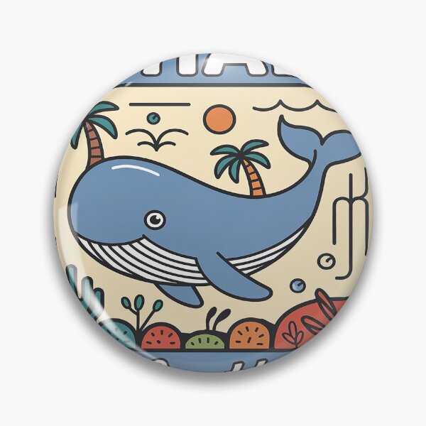 Item preview, Whale Hello There Ocean Marine Motif for Men Women designed and sold by KotexTemu.
