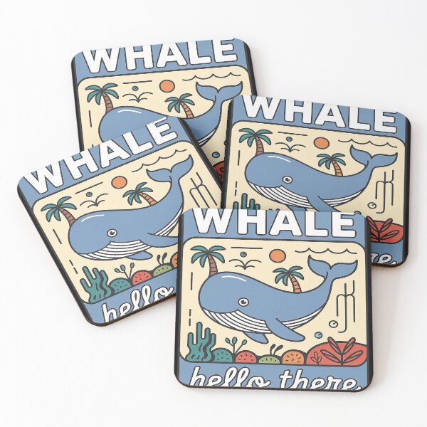 Item preview, Whale Hello There Ocean Marine Motif for Men Women designed and sold by KotexTemu.