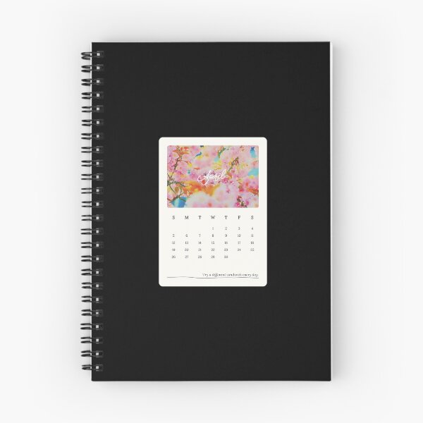 Item preview, 2026 Watercolor Nature Calendar April designed and sold by madeintabbyss.