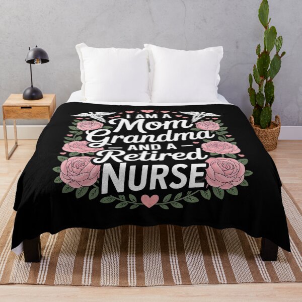 Item preview, I’m A Mom Grandma And A Retired Nurse Nothing Scares Me designed and sold by InspiredFoul.