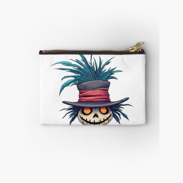 Item preview, Mystical Skull with Feathered Hat Illustration designed and sold by DesignArtist.ia.