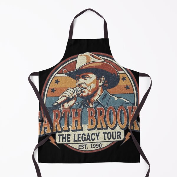 Aperçu de l'œuvre Garth Brooks à la campagne créée et vendue par Elenewy.