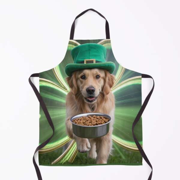 Item preview, Luck Tested, Taste Approved – St. Patrick’s Day Dog Food Tester 4D Art designed and sold by YourTrendyTees.