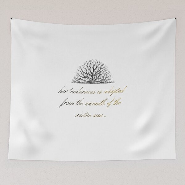 Item preview, her tenderness is adapted from the warmth of the winter sun.. illustration design  designed and sold by Mery7.