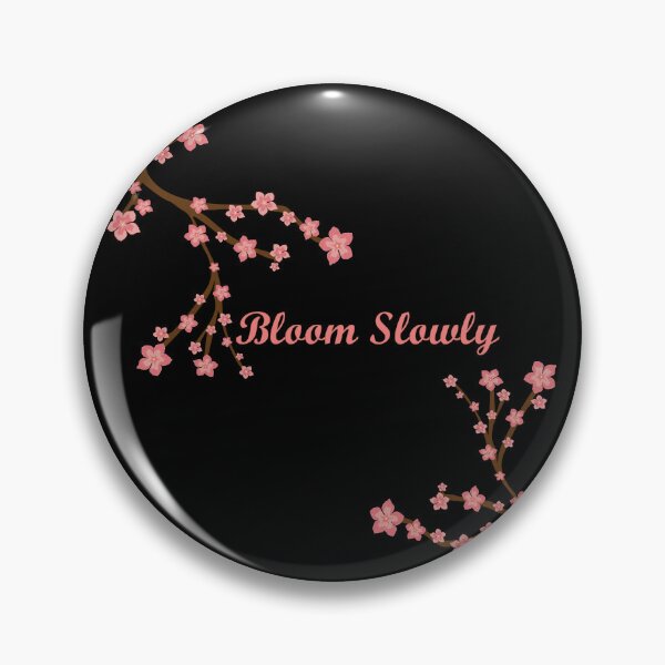 Item preview, Florece lentamente: arte floral minimalista de la flor del cerezo japonés Sakura designed and sold by StarDesigns5.