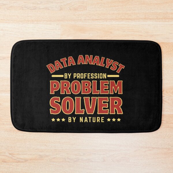 Item preview,  Data Analyst By Profession Problem solver By Nature for Data Science & Analytics Lovers designed and sold by chetan786.