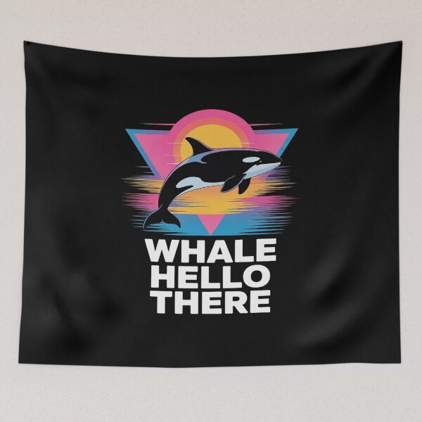 Item preview, Whale Hello There Orca designed and sold by KotexTemu.