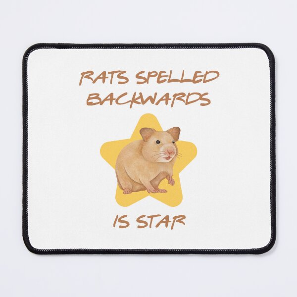 Item preview, Rats Spelled Backwards Is Star designed and sold by NicolasGlowArt.