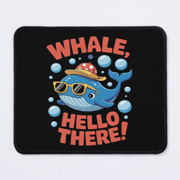 Item preview, Whale Hello There Playful Cartoon Funny Ocean Fish Lover designed and sold by KotexTemu.