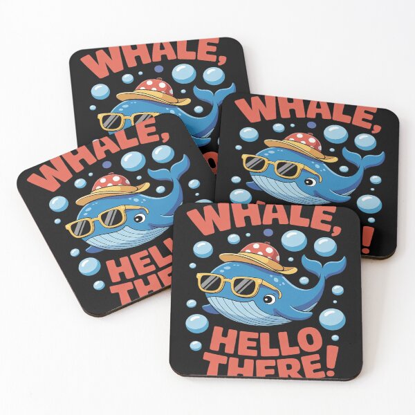 Item preview, Whale Hello There Playful Cartoon Funny Ocean Fish Lover designed and sold by KotexTemu.