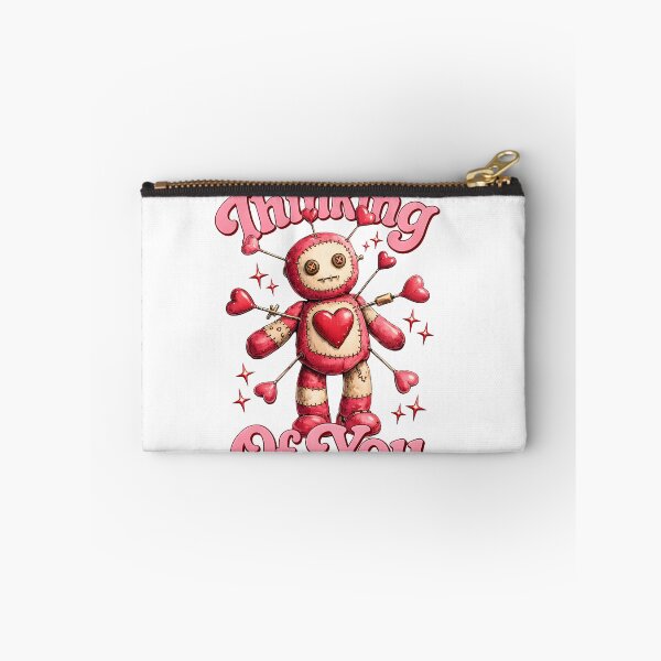 Item preview, Cute Creepy Valentine Design with Voodoo Doll Character, Gothic Love Art, Alternative Romantic Illustration designed and sold by JoyBoyStudio1.