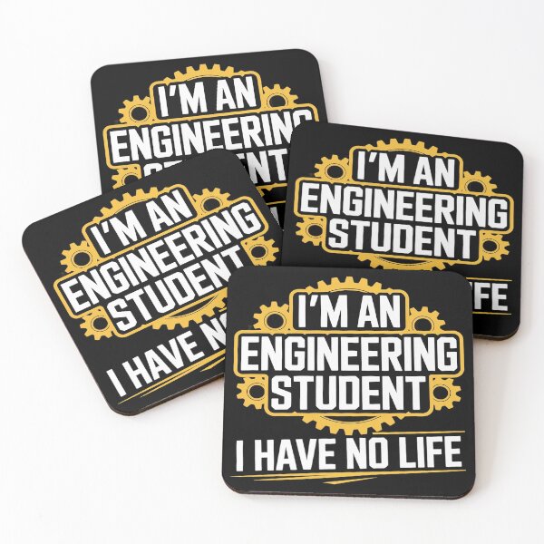 Item preview, I'm An Engineering Student I Have No Life Funny  designed and sold by InspiredFoul.