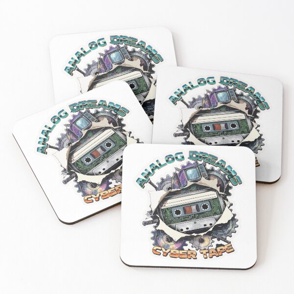 Item preview, 90s Cyberpunk Cassette Tape Retro Analog Dreams designed and sold by Dark Label Apparel.