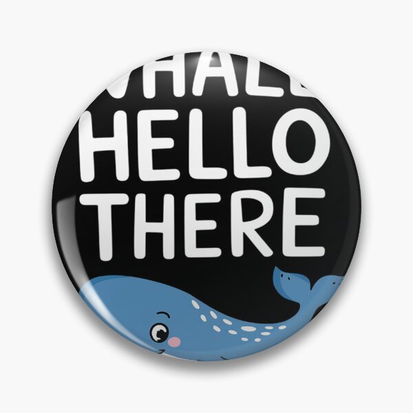 Item preview, Whale Hello There Pun Orca Funny Whale designed and sold by KotexTemu.
