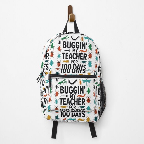 Item preview, 100 Days of School Buggin' Teacher Funny Insect Kids Design designed and sold by FreeArt2.