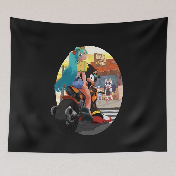 Item preview, Brazilian Miku & Shadow! designed and sold by artrapina.