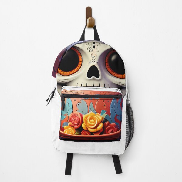 Item preview, Elegant Sugar Skull with Floral Hat Illustration designed and sold by DesignArtist.ia.