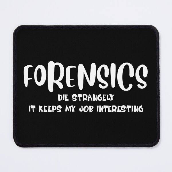 Item preview, Forensic Science — Gift for Crime Lab Pros & True Forensics Fans designed and sold by ScienceCorner.