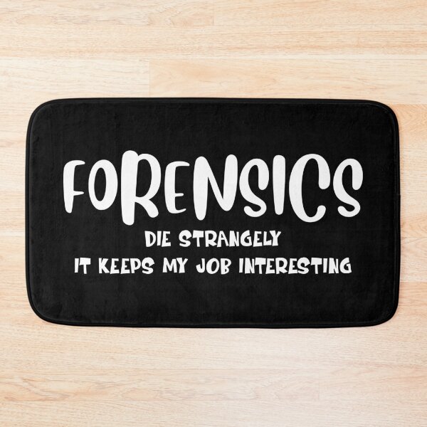 Item preview, Forensic Science  — Gift for Crime Lab Pros & True Forensics Fans designed and sold by ScienceCorner.
