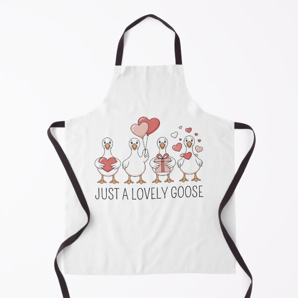 Item preview, Just A Lovely Goose Cute Pink Silly Goose Valentine's Day designed and sold by ZACK ART.