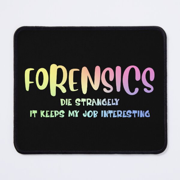 Item preview, Forensic Science — Gift for Crime Lab Pros & True Forensics Fans designed and sold by ScienceCorner.