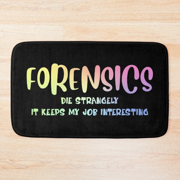 Item preview, Forensic Science  — Gift for Crime Lab Pros & True Forensics Fans designed and sold by ScienceCorner.