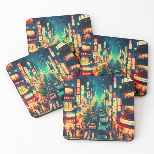 Item preview, Tokyo in Motion designed and sold by ZenGrooves.