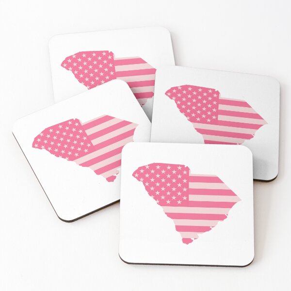Item preview, South Carolina USA Flag Silhouette – Stars and Stripes State Outline designed and sold by Paper Drip.