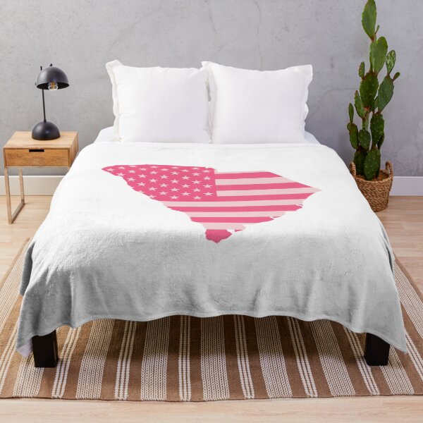 Item preview, South Carolina USA Flag Silhouette – Stars and Stripes State Outline designed and sold by Paper Drip.