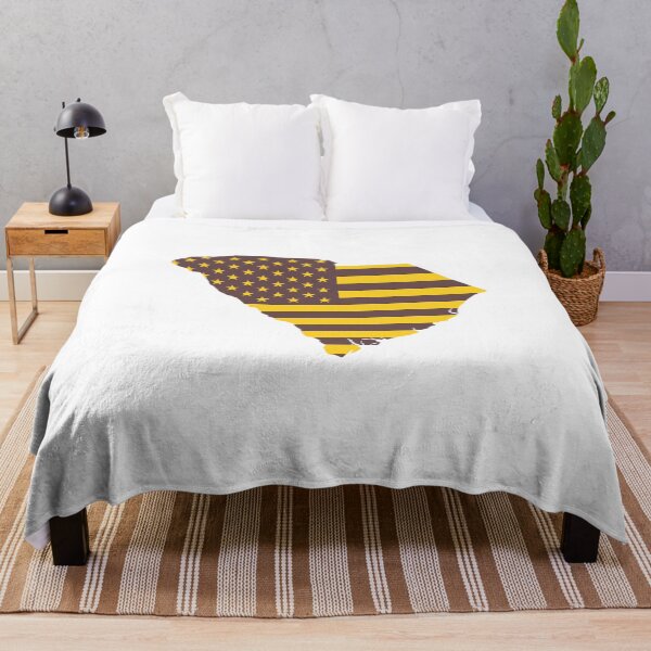 Item preview, South Carolina USA Flag Silhouette – Stars and Stripes State Outline designed and sold by Paper Drip.