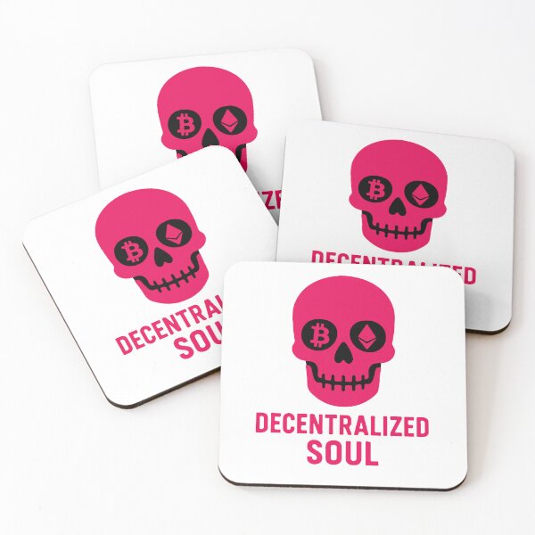 Item preview, BitCrop: Decentralized Soul - Crypto Skull Bitcoin & Ethereum Art designed and sold by BitCrop.