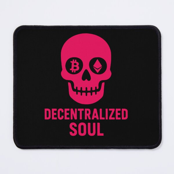 Item preview, BitCrop: Decentralized Soul - Crypto Skull Bitcoin & Ethereum Art designed and sold by BitCrop.