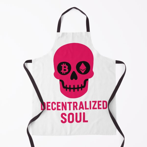 Item preview, BitCrop: Decentralized Soul - Crypto Skull Bitcoin & Ethereum Art designed and sold by BitCrop.