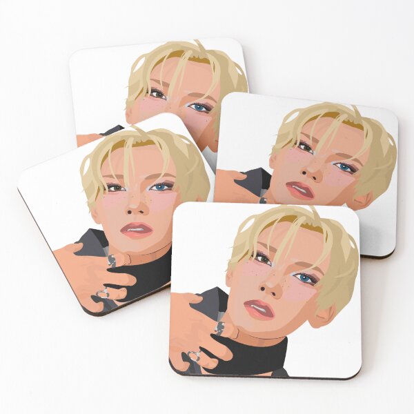 Item preview, Hyun of Xlov in a stunning vector digital portrait. designed and sold by Aome22.