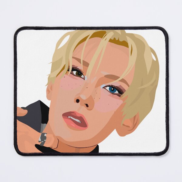 Item preview, Hyun of Xlov in a stunning vector digital portrait. designed and sold by Aome22.