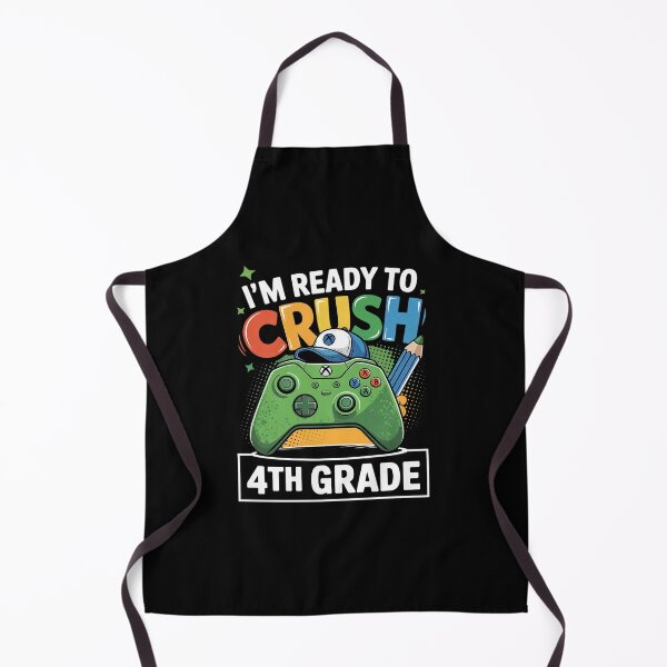 Item preview, I'm Ready to Crush 4th Grade Back to School Video Game Boys designed and sold by InspiredFoul.