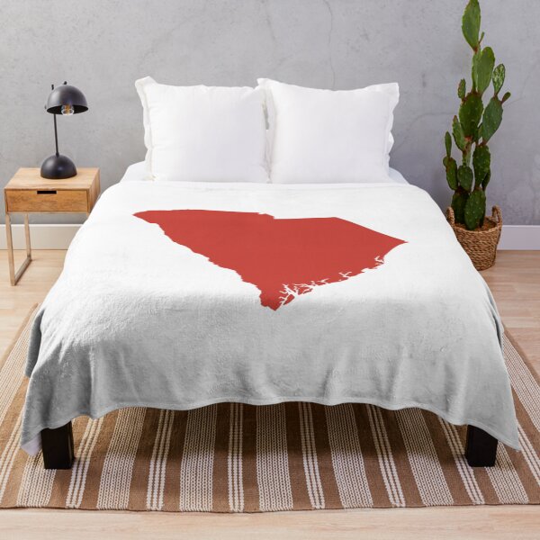 Item preview, South Carolina Map Silhouette – Minimal Maroon designed and sold by Paper Drip.