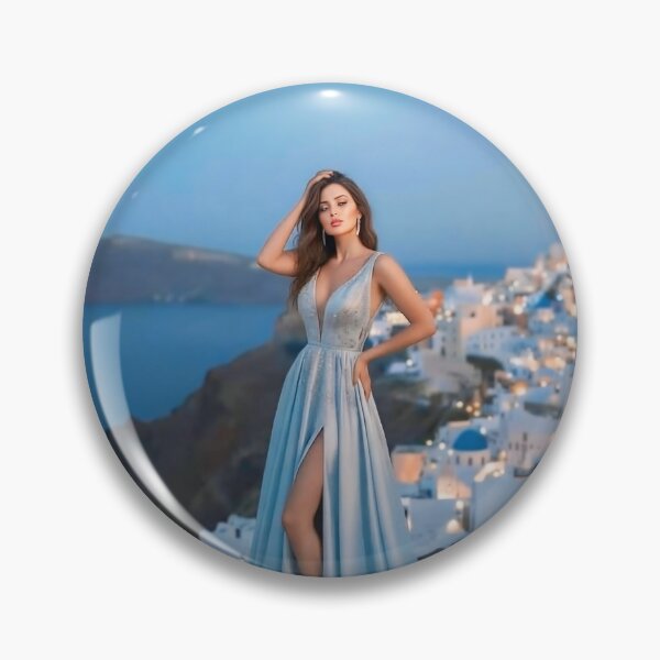 Item preview, Aegean Dream in Santorini Twilight designed and sold by SunsetAngelsAI.