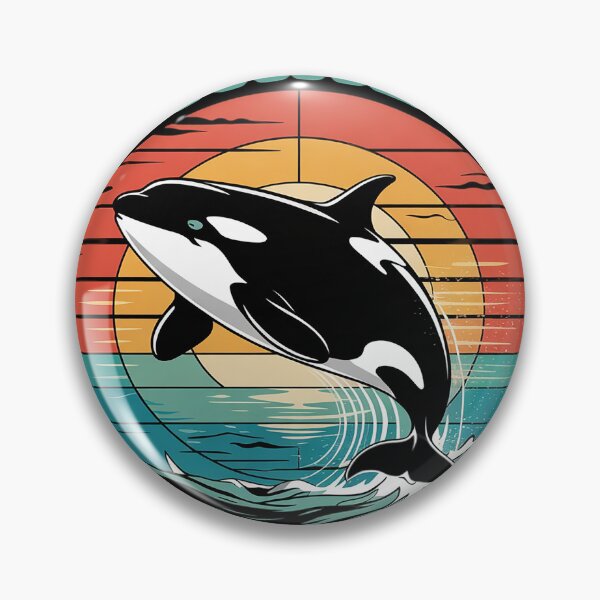 Item preview, Whale Hello There Vintage Orca designed and sold by KotexTemu.