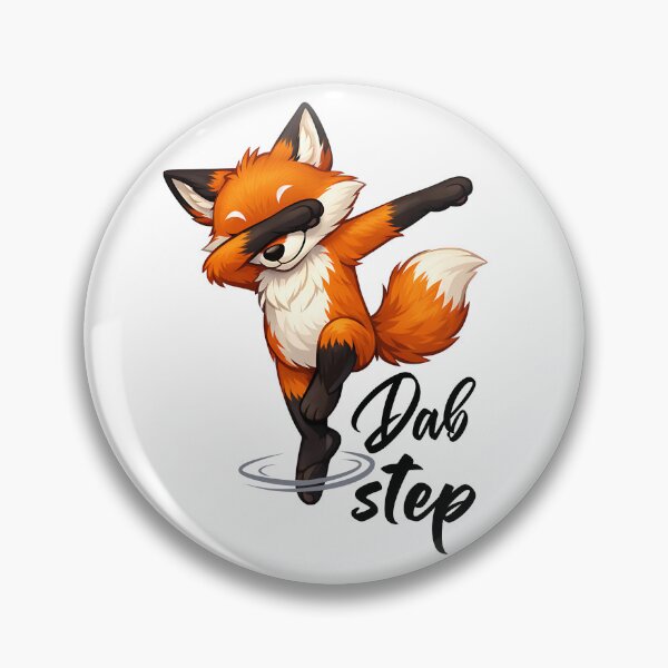 Item preview, Funny Dab Step Fox Pun - Dabbing Fox Meme Art designed and sold by Mr Lee.